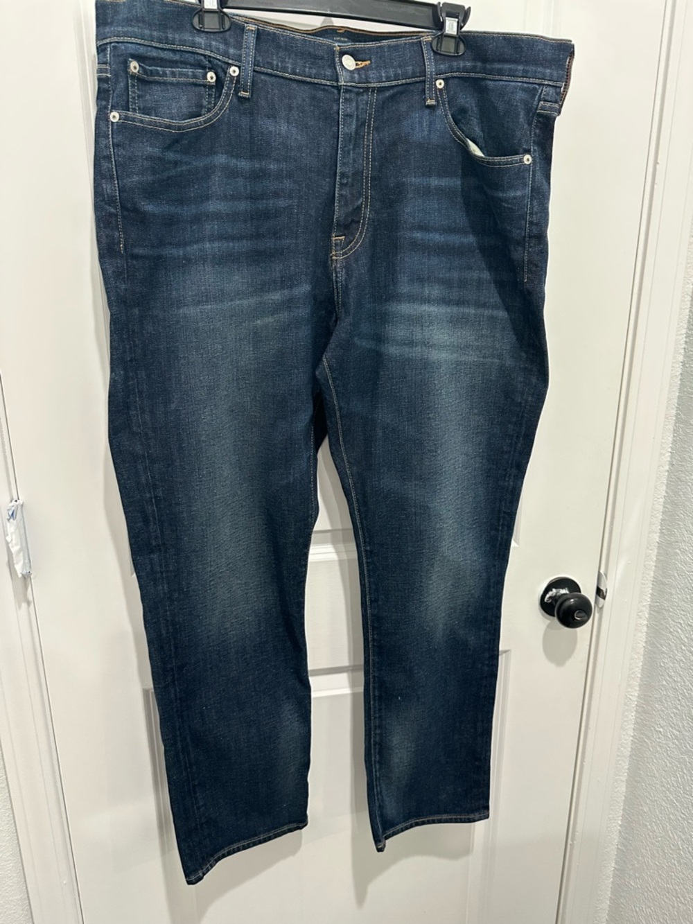 Lucky Brand 410 Athletic Slim Dark Wash SZ 38/30